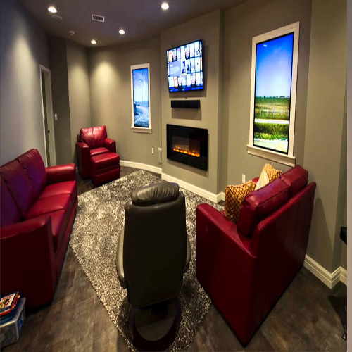 luxury interior in bunkers